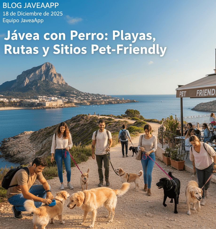 Jávea with Your Dog: Beaches, Routes and Pet-Friendly Places