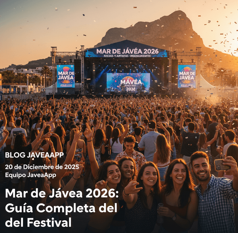 Mar de Jávea 2026: Guía Completa del Festival (Fechas y Cartel)