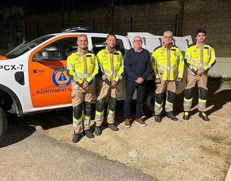La Concejalía de Seguridad y Emergencias del Ayuntamiento de Xàbia, renueva el equipamiento técnico de Protección Civil con 30 nuevos trajes de intervención