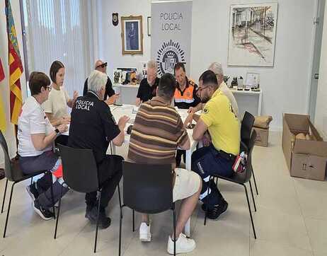 Xàbia coordina un amplio dispositivo de seguridad y prevención para garantizar el desarrollo seguro de la Nit dels Focs de Sant Joan
