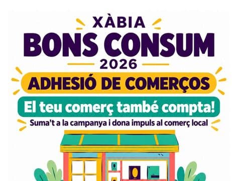 Comercios de Xàbia pueden adherirse al Bono Consumo hasta el 23 de octubre