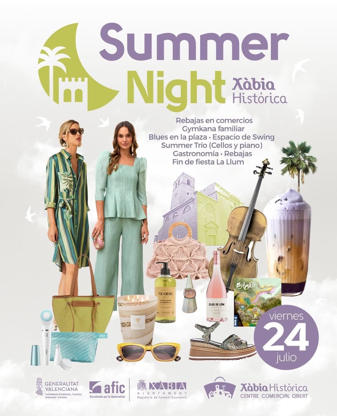 Vuelve la Summer Night a Xàbia Històrica: comercio, música en directo y gastronomía para inaugurar el fin de semana