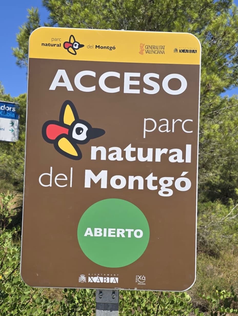 Finalizan las alertas meteorológicas en Xàbia y reabre el Parque Natural del Montgó